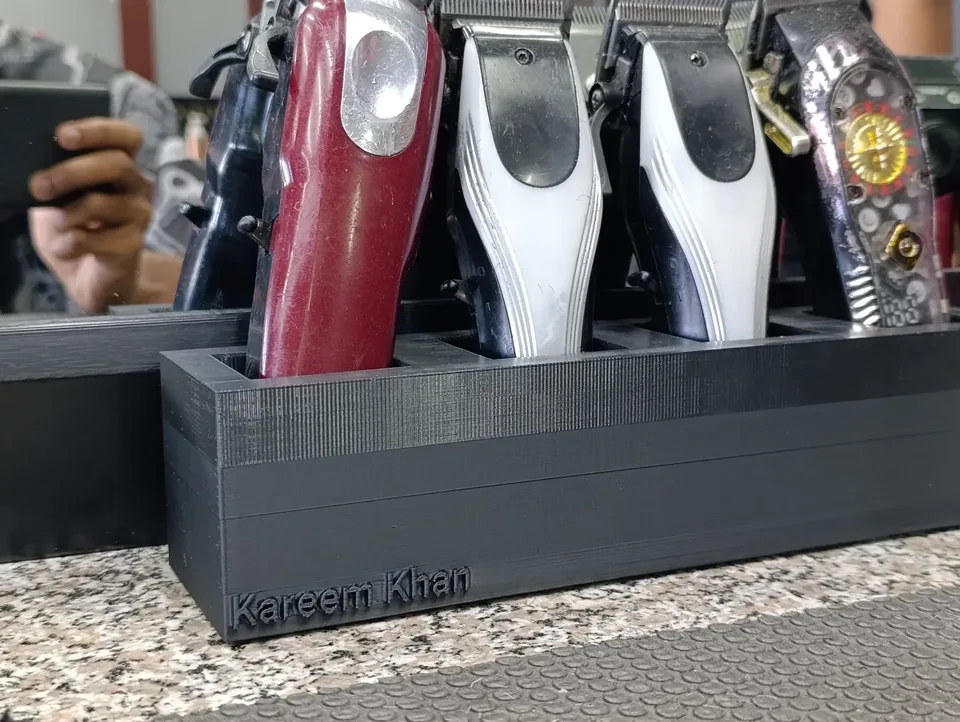 Hair Clipper Holder — 3D printed functional