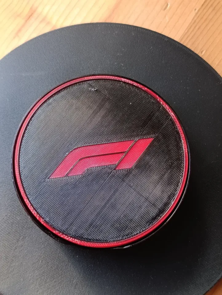 F1 Logo Coaster — 3D printed functional (photo 1 of 5)