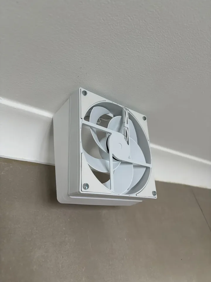 Smart Bathroom Fan Riser — 3D printed functional (photo 1 of 5)