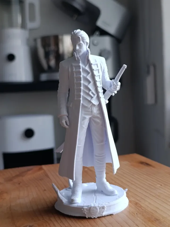 Vergil (Devil May Cry) — 3D printed miniature (photo 2 of 4)
