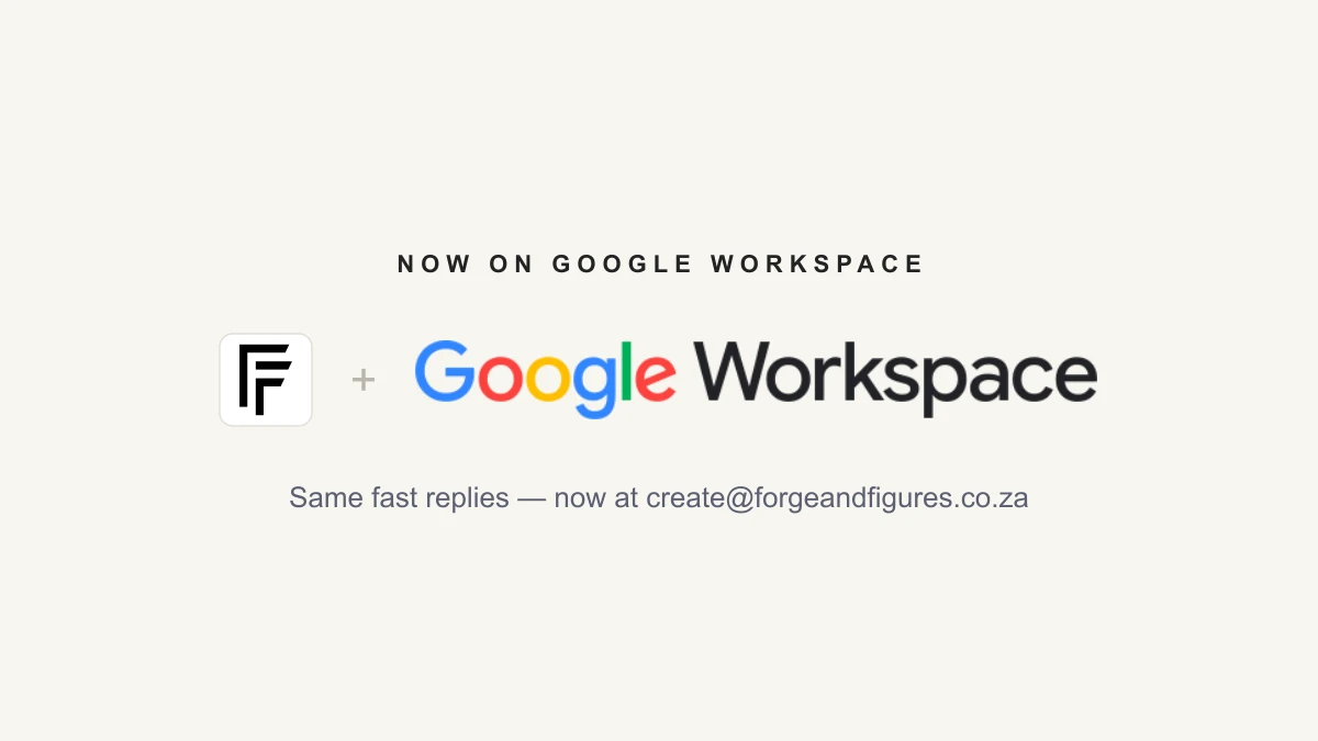 A Small Milestone: We've Moved to Google Workspace